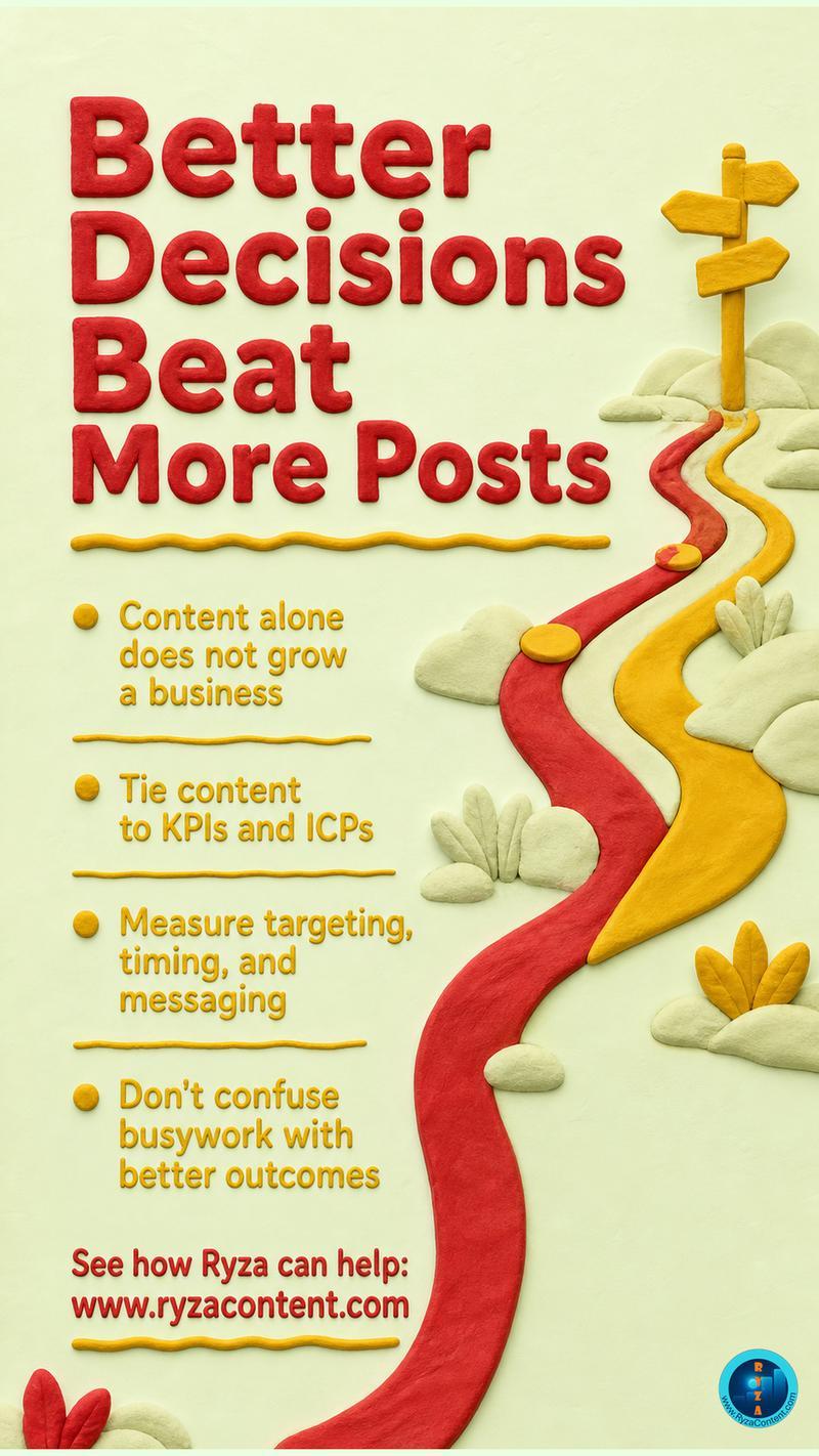 More Social Posts or Better Marketing Decisions?
