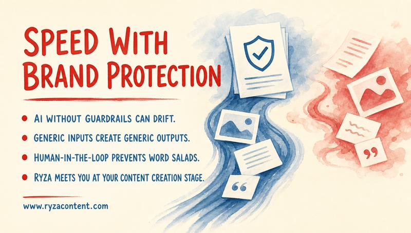 Fast Content Creation Without Sacrificing Your Brand